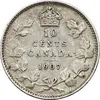 سکه 10 سنت 1907 ادوارد هفتم - EF45 - کانادا