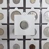 سکه 500 دینار 1322 خطی - 1333 ارور تاریخ - VF30 - مظفرالدین شاه