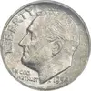 سکه 1 دایم 1954 روزولت - MS66 - آمریکا