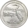 سکه کوارتر دلار 2015P بمبئی هوک - MS61 - آمریکا
