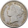 سکه 10 سنت 1858 ویکتوریا - VF35 - کانادا