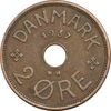 سکه 2 اوره 1937 کریستیان دهم - EF40 - دانمارک