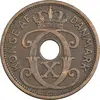 سکه 5 اوره 1928 کریستیان دهم - EF40 - دانمارک