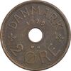 سکه 2 اوره 1929 کریستیان دهم - EF40 - دانمارک