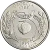 سکه کوارتر دلار 1999P ایالتی (جورجیا) - AU58 - آمریکا
