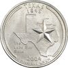 سکه کوارتر دلار 2004D ایالتی (تگزاس) - AU58 - آمریکا