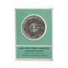 مدال یادبود افتتاح بندر بارگیری جزیره لاوان 1347 (با کاور فابریک) - UNC - محمد رضا شاه