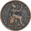 سکه 1 فارتینگ 1835 ویلیام چهارم - VF30 - انگلستان