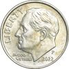 سکه 1 دایم 2022P روزولت - AU55 - آمریکا