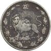 سکه 50 دینار 1307 نیکل - VF30 - رضا شاه