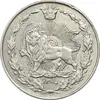 سکه 100 دینار 1305 نیکل - AU55 - رضا شاه