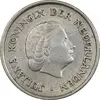 سکه 25 سنت 1950 یولیانا - EF45 - هلند