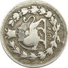 سکه 500 دینار 131 (ارور تاریخ) چرخش 90 درجه - مظفرالدین شاه