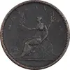 سکه 1 پنی 1806 جرج سوم - VF35 - انگلستان