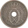 سکه 1 اوره 1928 کریستیان دهم - EF45 - دانمارک