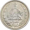 سکه 1 ریال 1313 - 3 تاریخ کج - AU58 - رضا شاه