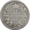 سکه 5 سنت 1909 ادوارد هفتم - VF35 - کانادا سکه 5 سنت 1909 ادوارد هفتم - VF35 - کانادا