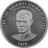 مدال نقره یادبود 100 سالگی فیفا 2004 - PF62 - کافو