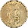 سکه یک دلار 2007P ریاست جمهوری جان آدامز - AU55 - آمریکا