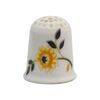 انگشتانه چینی قدیمی طرح گل - کد 005791