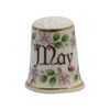 انگشتانه چینی قدیمی طرح ماه می - کد 005807