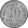 سکه 10 فینیگ 1918 ویلهلم دوم - EF40 - آلمان