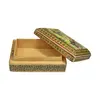 جعبه خاتم کاری طرح بازی چوگان - 051347