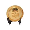 کاسه دکوری برنز با روکش آب طلا 24 عیار (با جعبه) - ساخت ژاپن - 051328