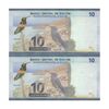 اسکناس 10 بولیویانو بدون تاریخ (2018) حکومت پلوریناسیونال - جفت - UNC64 - بولیوی