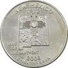 سکه کوارتر دلار 2008D ایالتی (نیومکزیکو) - AU - آمریکا