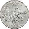 سکه کوارتر دلار 2008P ایالتی (آلاسکا) - AU - آمریکا