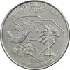 سکه کوارتر دلار 2000P ایالتی (کارولینای جنوبی) - AU - آمریکا