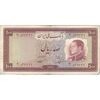 اسکناس 100 ریال 1333 - تک - VF25 - محمد رضا شاه