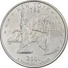 سکه کوارتر دلار 2001D ایالتی (نیویورک) - AU - آمریکا