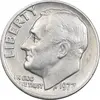 سکه 1 دایم 1977 روزولت - EF40 - آمریکا