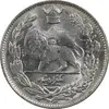 سکه 1000 دینار 1307 تصویری - MS64 - رضا شاه