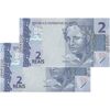 اسکناس 2 رئال بدون تاریخ (2015) سری CJ - امضای (HdCM², AAT) جمهوری فدراتیو - جفت - UNC64 - برزیل اسکناس 2 رئال بدون تاریخ (2015) سری CJ - امضای (HdCM², AAT) جمهوری فدراتیو - جفت - UNC64 - برزیل