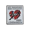 نشان مسابقات جهانی تکواندو 2009 - کپنهاگ - UNC - دانمارک