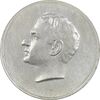 مدال نقره بیست و پنجمین سال سلطنت 1344 - AU - محمدرضا شاه
