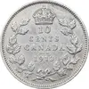 سکه 10 سنت 1913 جرج پنجم - EF45 - کانادا