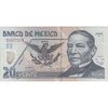 اسکناس 20 پزو 1985 جمهوری اول - تک - VF30 - مکزیک