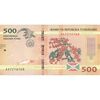 اسکناس 500 فرانک 2015 جمهوری - تک - UNC64 - بوروندی