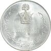 مدال نقره یادبود تاجگذاری 1346 - UNC - محمد رضا شاه