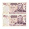 اسکناس 100 ریال 1350 - جفت - UNC63 - محمد رضا شاه