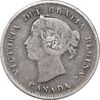 سکه 5 سنت 1897 ویکتوریا - VF35 - کانادا
