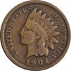 سکه 1 سنت 1904 سرخپوستی - VF30 - آمریکا