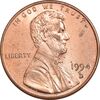 سکه 1 سنت 1994D لینکلن - MS63 - آمریکا