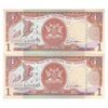 اسکناس 1 دلار 2006 جمهوری - جفت - UNC62 - ترینیداد و توباگو