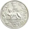 سکه 5000 دینار 1308 تصویری - AU50 - رضا شاه
