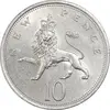سکه 10 نیو پنس 1975 الیزابت دوم - MS61 - انگلستان